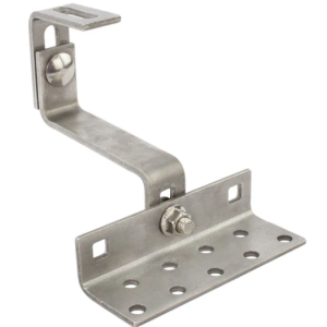 Carlig reglabil prindere panou fotovoltaic pe tigla + 3 suruburi