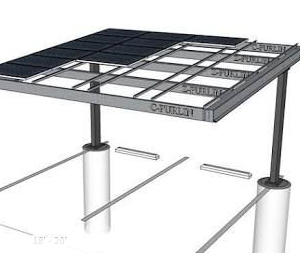 Copertină auto 3 m x 5 m - imagine 2